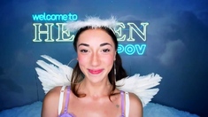 Amateur teen Blowjob with hardcore drilling