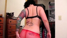 Brunette Solo Webcam Masturbation