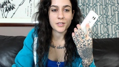 Brunette Solo Webcam Masturbation