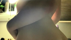 Amateur blonde teen solo dildo