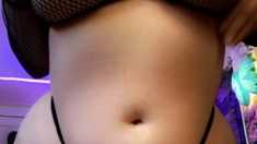 Big boobs milf masturbates with her dildo