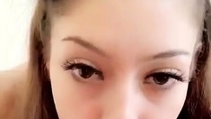 Awesome Amateur teen blonde toying pussy