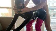 Close up BJ cumshot
