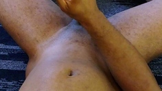 Solo masturbation and gay climax