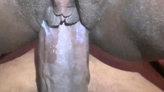 Black and white rods fucking ebony holes