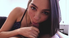 Hot amateur teen blowjob and fuck
