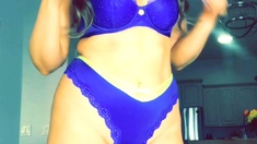 Amateur sexy teen brunette posing