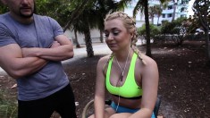 Athletic Blonde With A Divine Ass Fucks A Huge Dick Every Way She Can