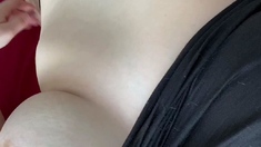 Amateur Big Boobs jerks Big Dick