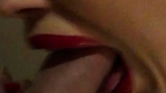 Amateur milf outdoors blowjob and fucking