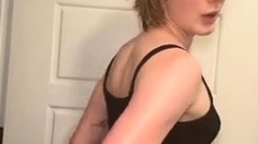 Bambi Snow Gets Topless