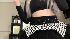 Blonde babe scarlet solo webcam