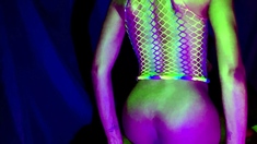 Ebony Slut Rides Dick For Daddy