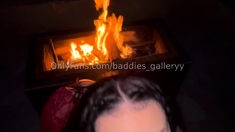 Auhneesh Nicole Bg Hot Fuck Near Fire
