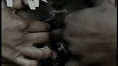 Wild Black Lesbians Are Joined By An Exciting Ebony Girl For A Hot Lesbian Threesome