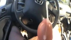 Big Cumshot In Car