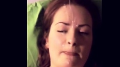 Huge Facial For Gf