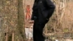 daddy alone outside
